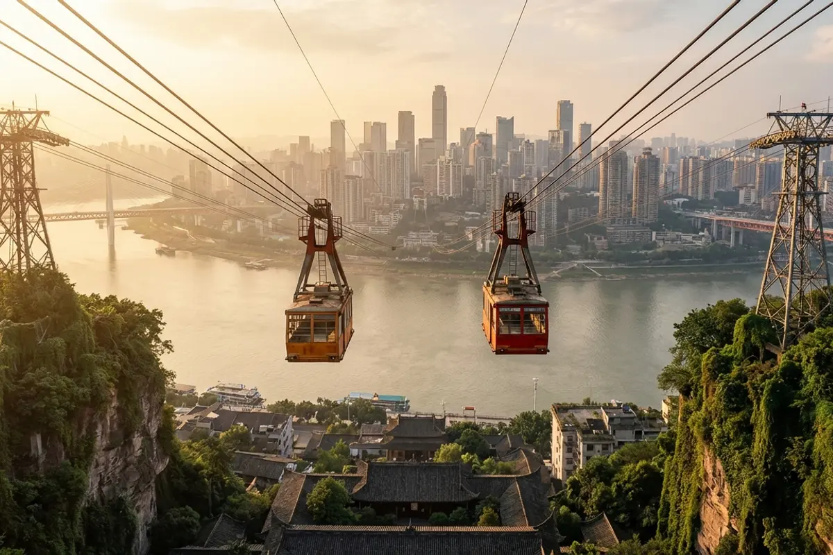 重庆 长江索道