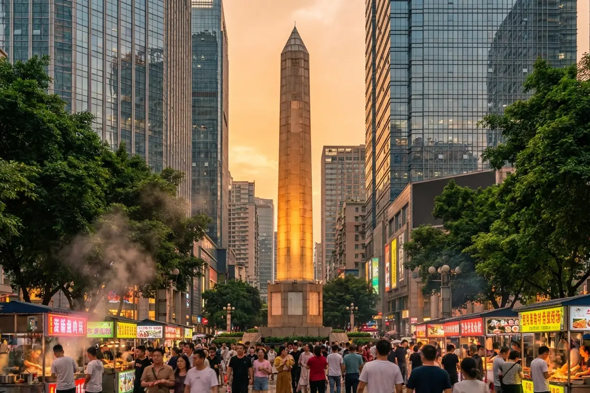 重庆 解放碑步行街