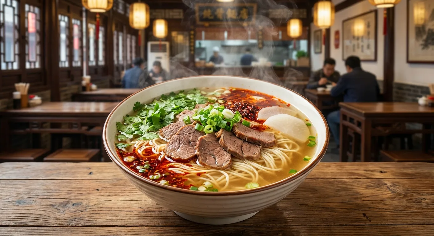 甘肃特色美食 — 兰州牛肉面