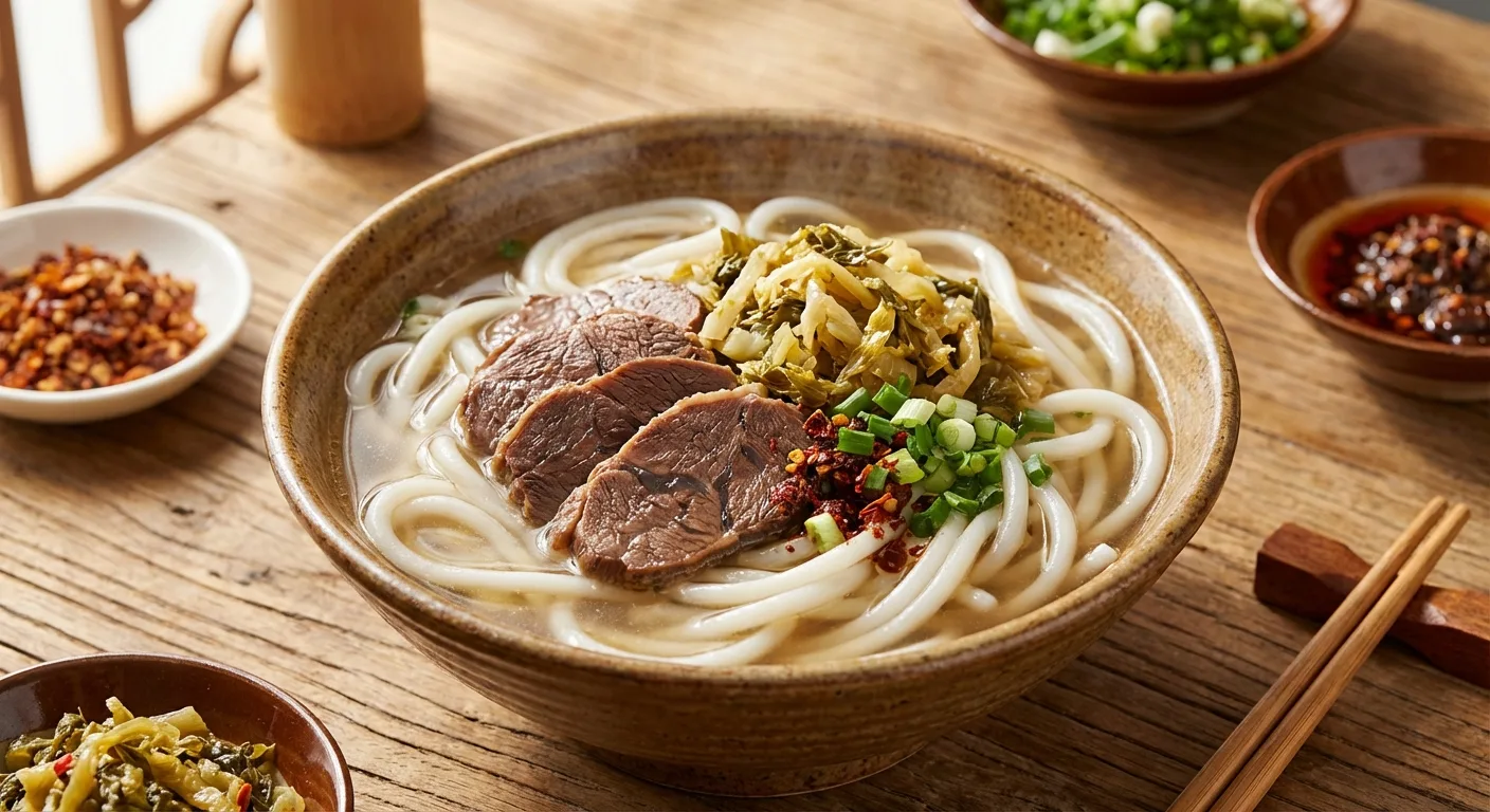 贵州特色美食 — 花溪牛肉粉