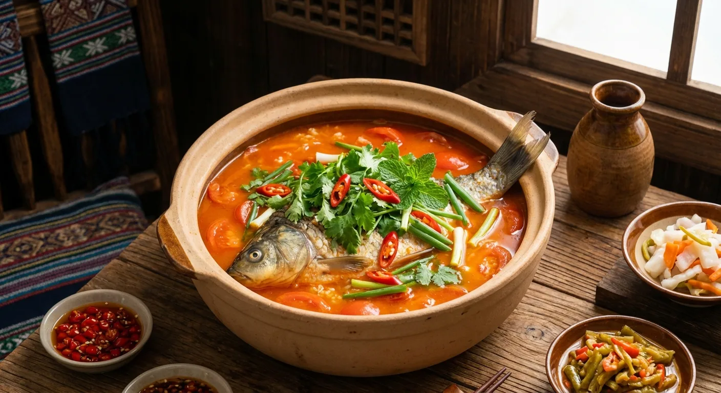 贵州特色美食 — 酸汤鱼