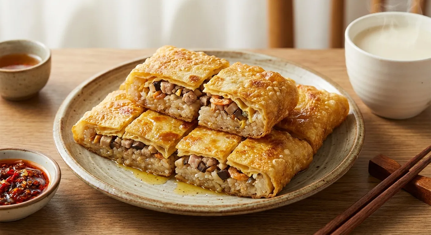 湖北特色美食 — 三鲜豆皮