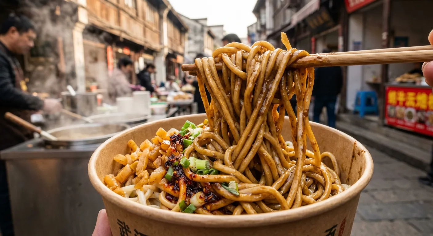 湖北特色美食 — 热干面