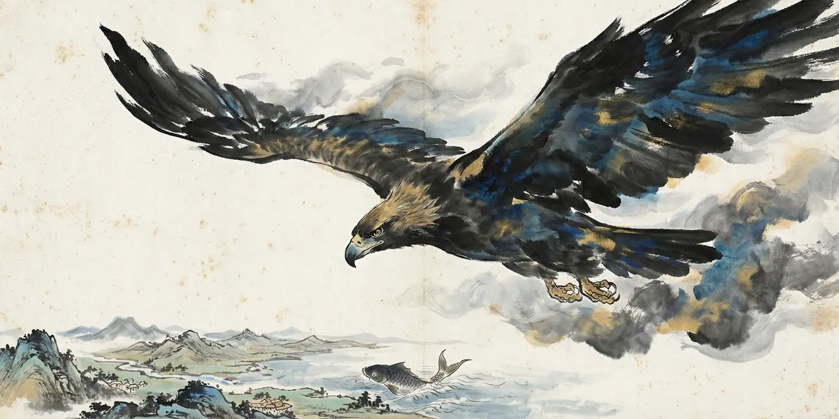 大鹏 Dapeng, The Great Roc — 扶摇万里的逍遥巨鸟