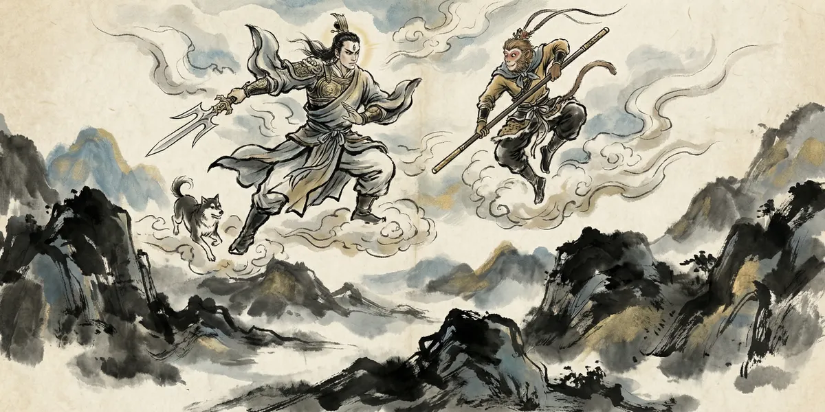 二郎神 Erlang Shen — 天眼独照的体制外战神