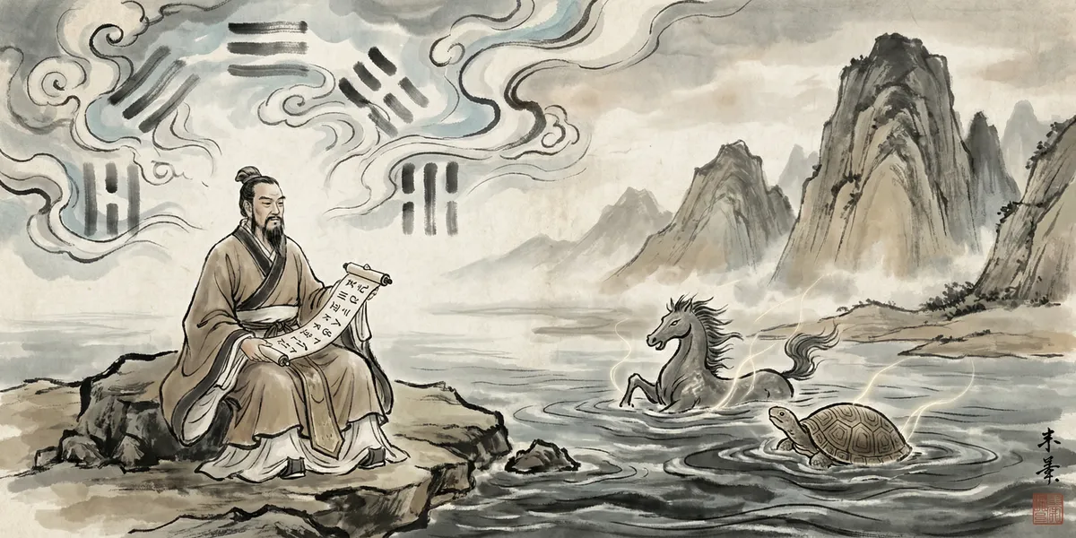 伏羲 Fuxi, God of Civilization — 一画开天的文明始祖