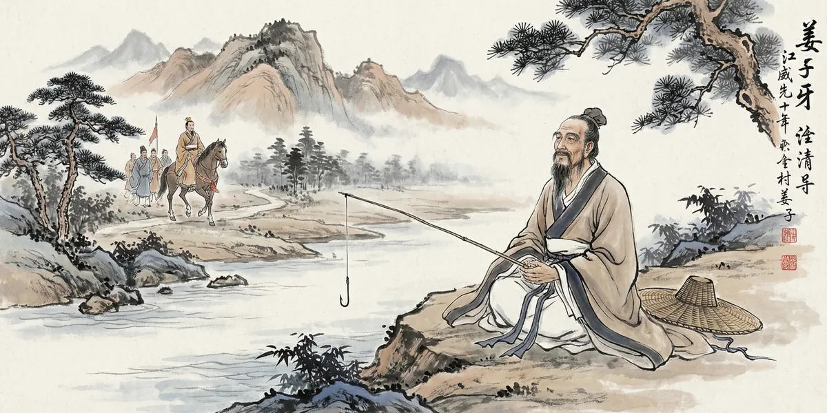 姜子牙 Jiāng Zǐ Yá, The Prime Minister of the Gods — 封神榜上执鞭定乾坤的太公