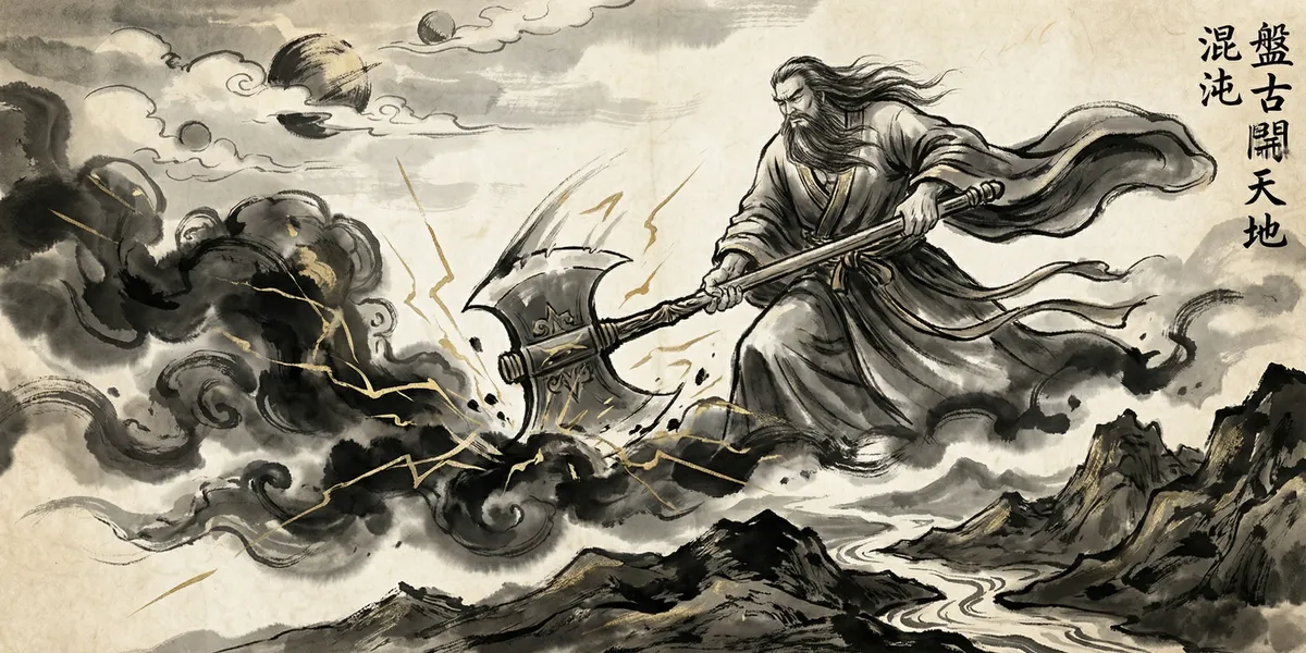 盘古 Pangu — 开天辟地的创世巨人