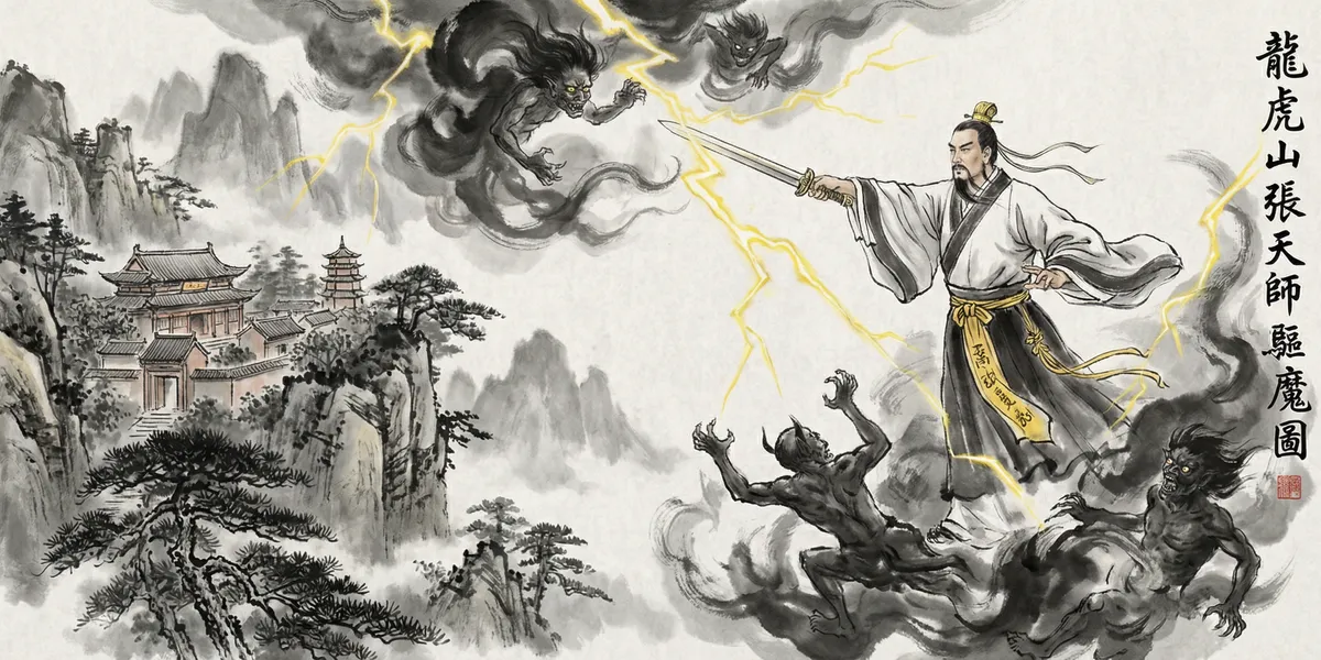 张天师 Zhang Tianshi (Celestial Master Zhang) — 正一道祖驱邪伏魔