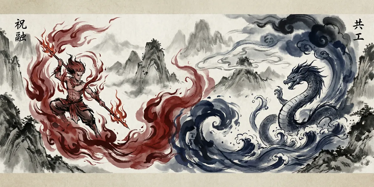 祝融 Zhurong, God of Fire and Light — 以火卫道的秩序守护者