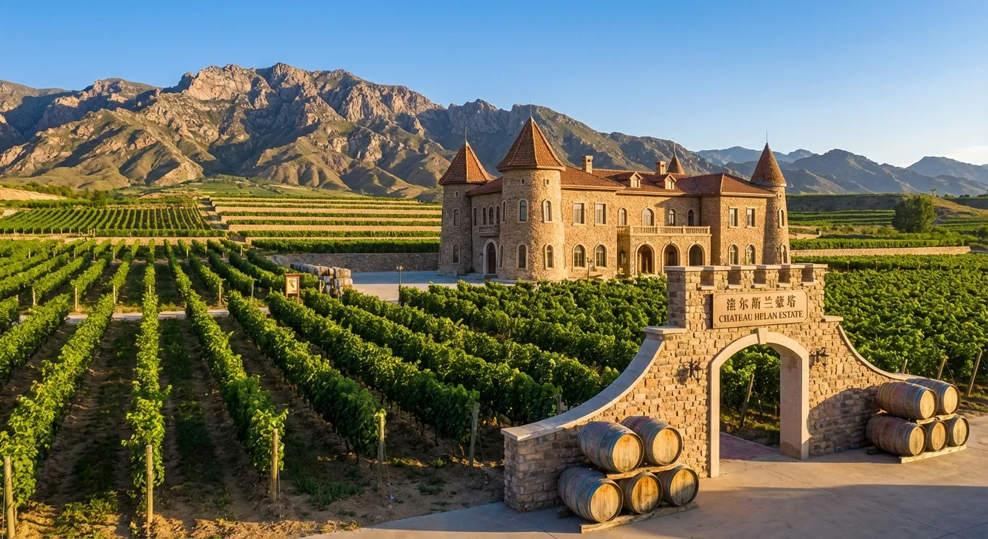 宁夏 贺兰山东麓葡萄酒庄