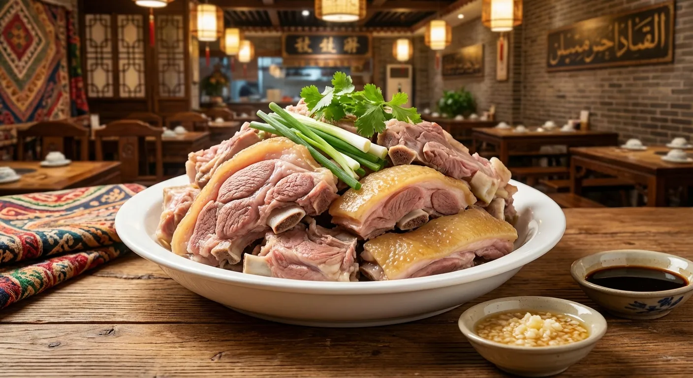 宁夏特色美食 — 手抓羊肉