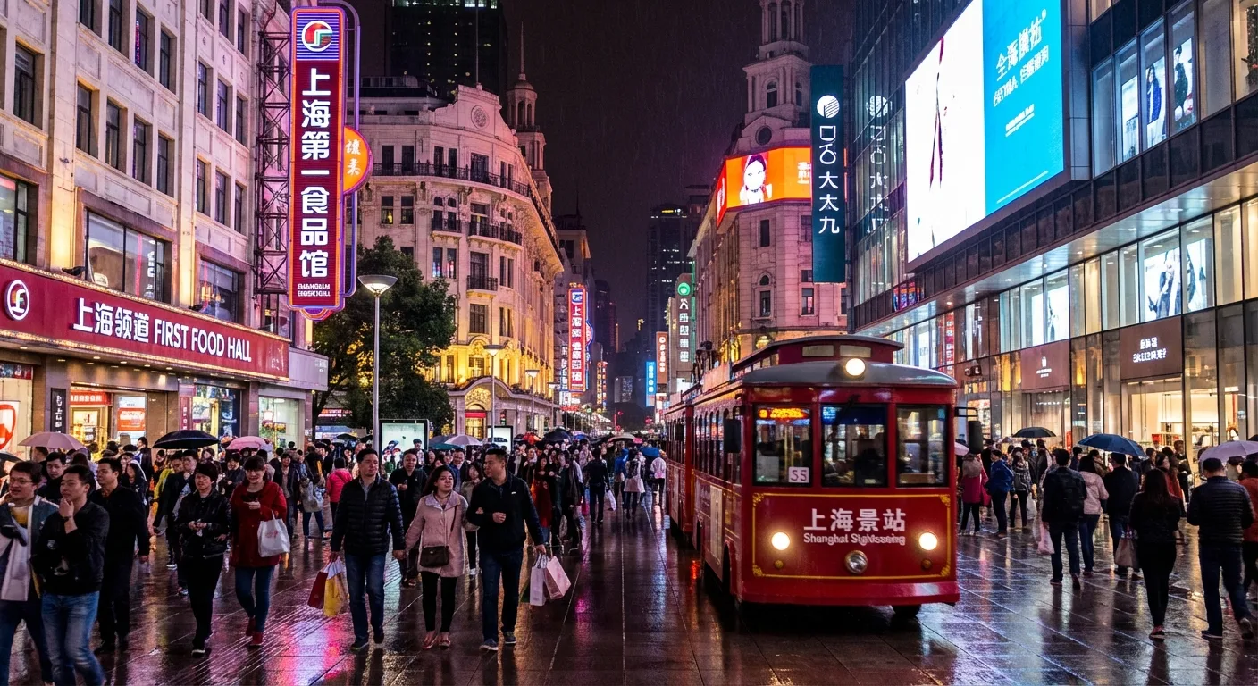 上海 南京路步行街