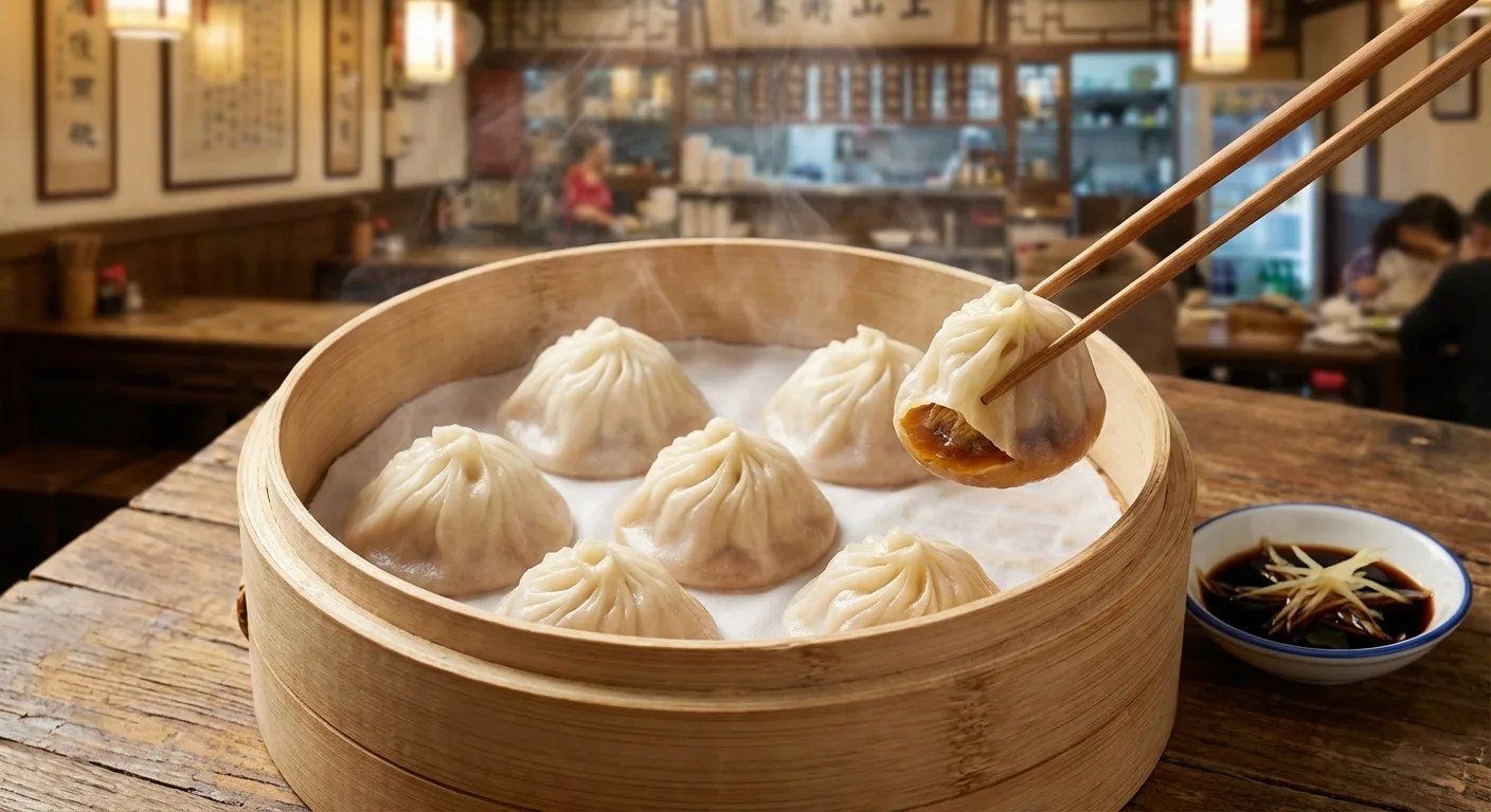 上海特色美食 — 南翔小笼包