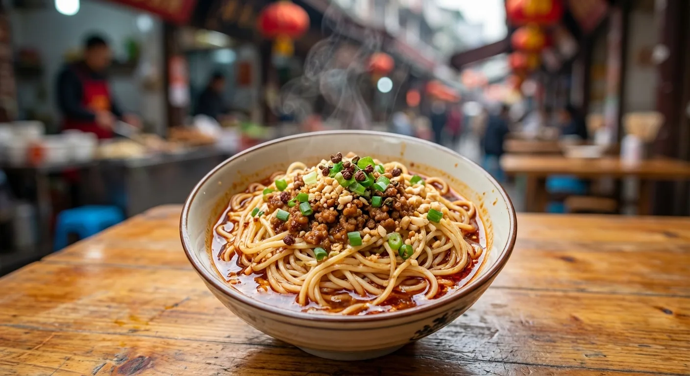 四川特色美食 — 担担面