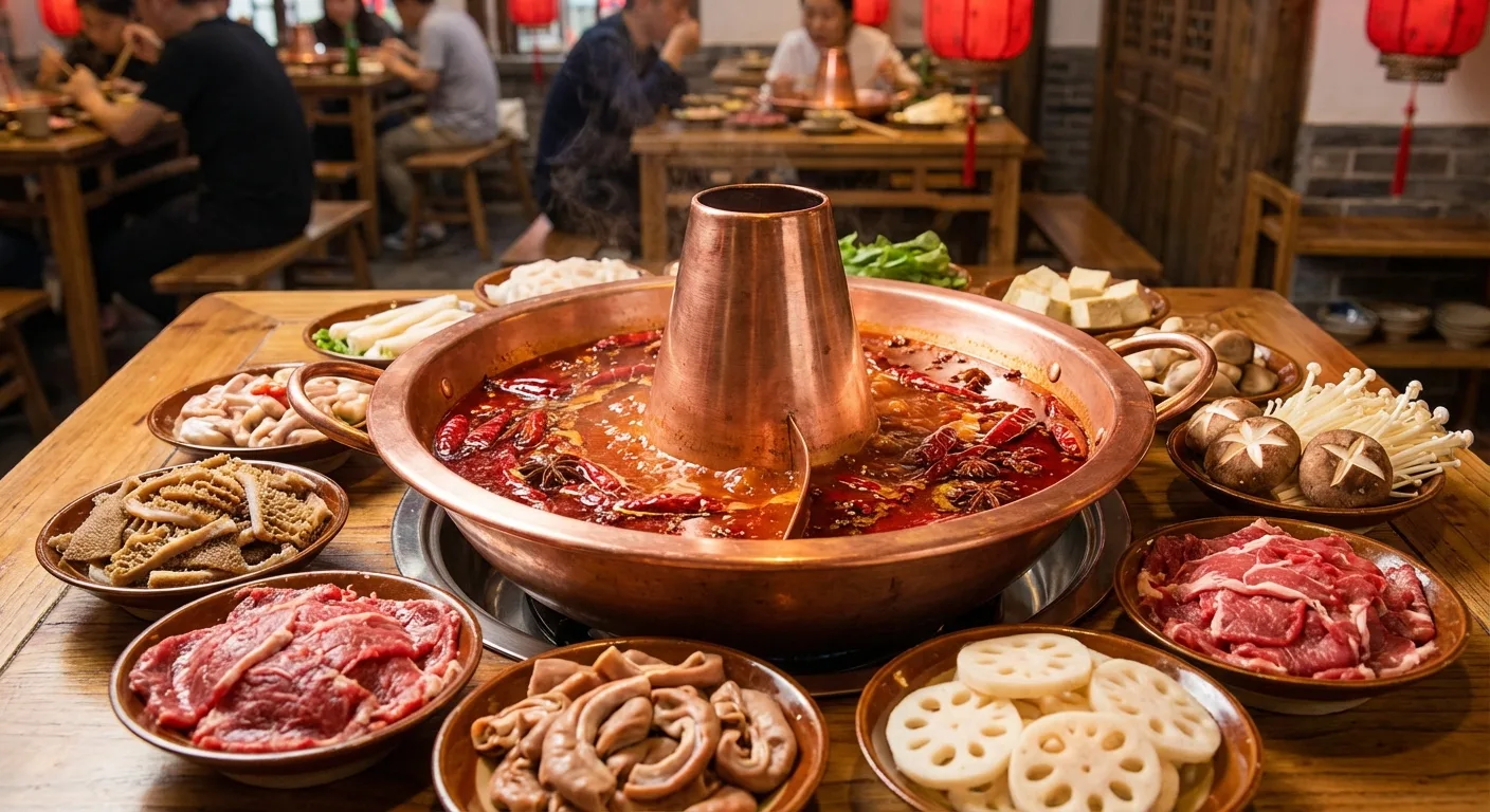 四川特色美食 — 四川火锅