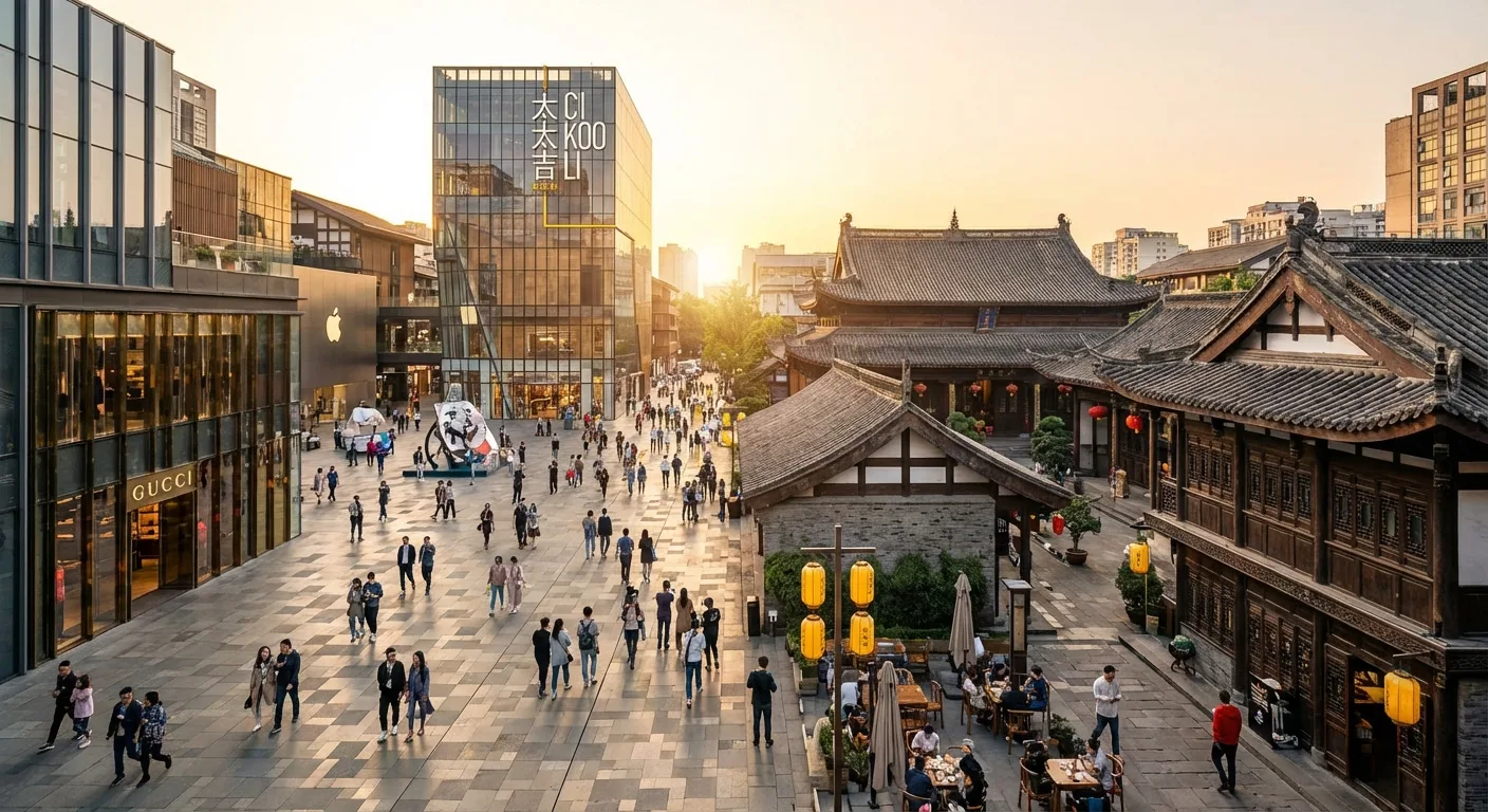 四川 春熙路与太古里