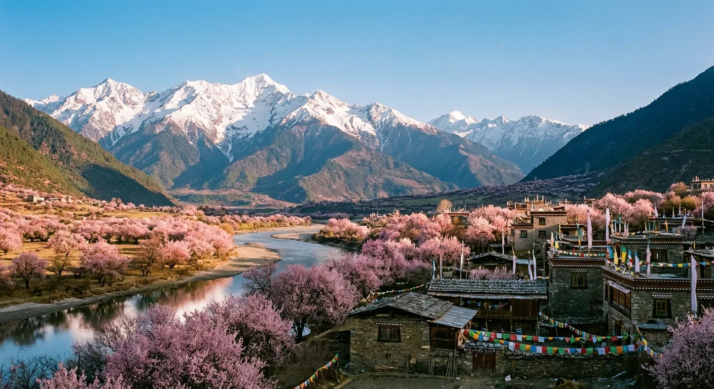 西藏 林芝桃花沟