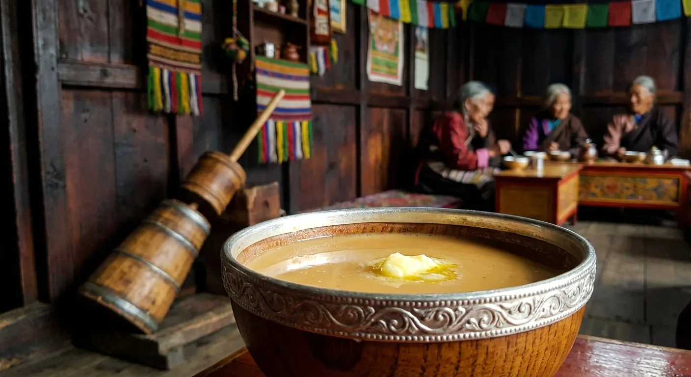 西藏特色美食 — 酥油茶