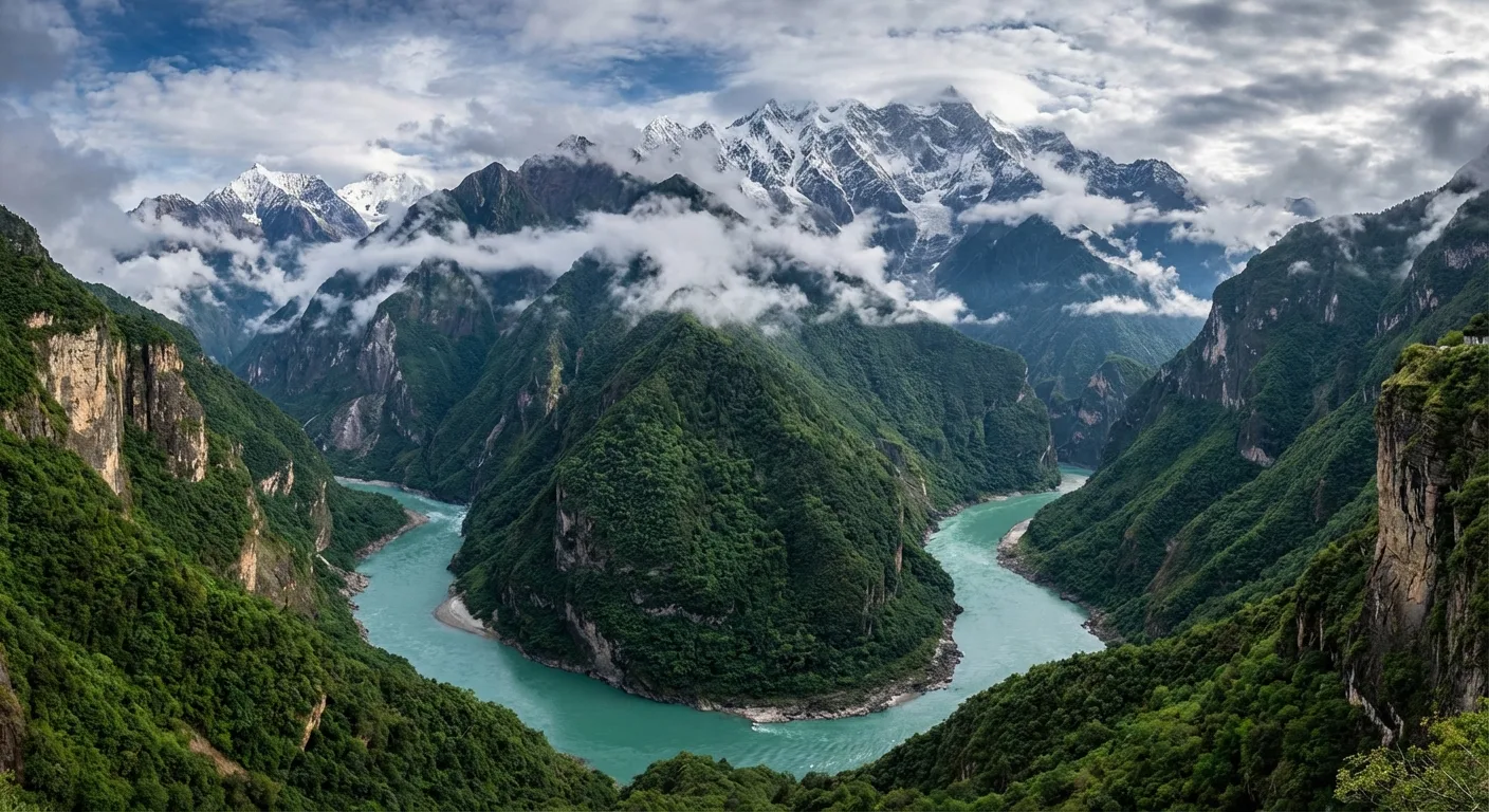 西藏 雅鲁藏布大峡谷