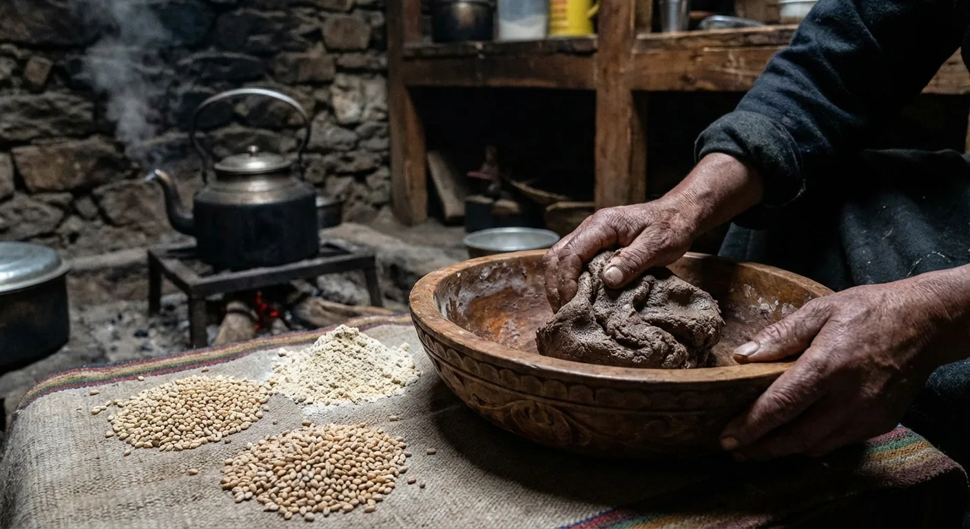 西藏特色美食 — 藏式糌粑
