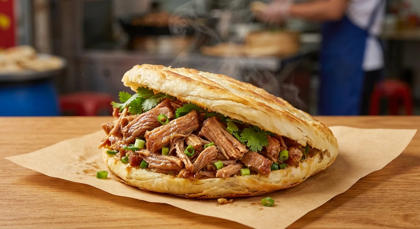 西安特色美食 — 肉夹馍