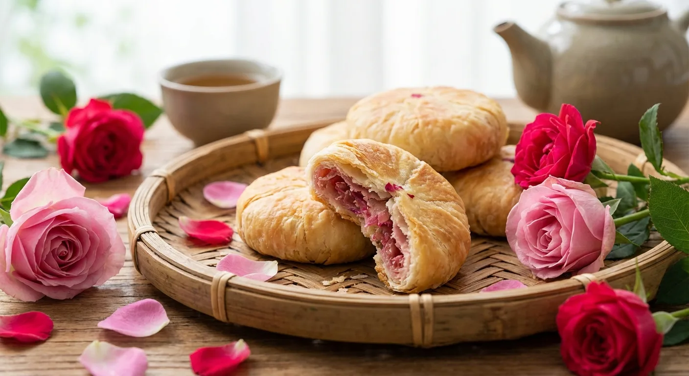 云南特色美食 — 鲜花饼